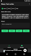 Binary Text co/dec 截图 1