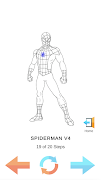 How to draw Spider Boy Easy screenshot 7
