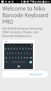 Barcode & QR code Keyboard PRO স্ক্রিনশট 1