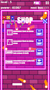 bricks breakers neon style 截图 2