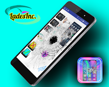 پوستر Broken Screen Effect