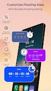 برنامه‌نما Multi Floating Clock Stopwatch عکس از صفحه