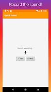 Quick Notes — notepad ภาพหน้าจอ 1