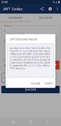 JWT Codec - Encoder Decoder screenshot 2