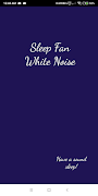 Sleep Fan White Noise plakat