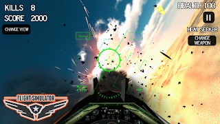 برنامه‌نما Battle Flight Simulator عکس از صفحه