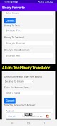 Binary Converter/Translator screenshot 1