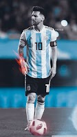 Wallpaper of Messi poster