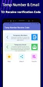 Temp Number Receive Code capture d'écran 1