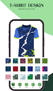 T-shirt design maker app plakat