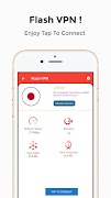 Flash VPN - Free Proxy Server & Secure VPN Service ภาพหน้าจอ 4