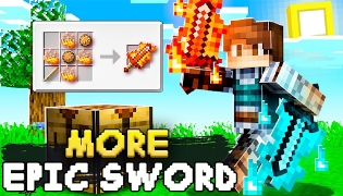 برنامه‌نما Ultimate Sword Mod Minecraft عکس از صفحه
