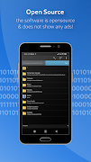 برنامه‌نما Ghost Commander File Manager عکس از صفحه