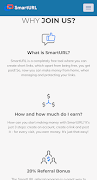 SmartURL - Short Link, Earn Money imagem de tela 1