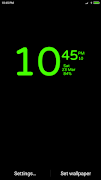 Digital Clock Wallpaper ภาพหน้าจอ 2