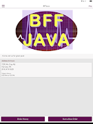 BFF Java 海报