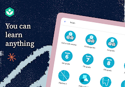 برنامه‌نما Khan Academy عکس از صفحه