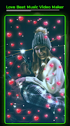 Love Beat Music Video Maker imagem de tela 2