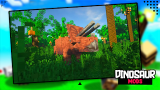 Dinosaur Mod Addon Minecraft screenshot 7