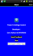 Power & Settings Control Screenshot 2