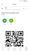 برنامه‌نما QR & Barcode Reader عکس از صفحه