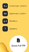 Handwriting Font Creator Ekran Görüntüsü 3