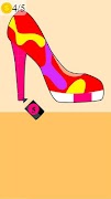 برنامه‌نما dye shoes game عکس از صفحه