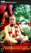ISKCON Prayers Plakat