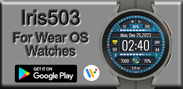 Iris503 Digital Watch Face screenshot 6