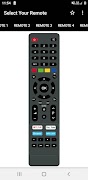 2 Schermata TEC TV Remote
