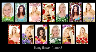 Mirror: Frames - Flowers 海报