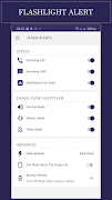 Flash Alerts on Call and SMS - screenshot 1