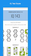 IQ Test plakat