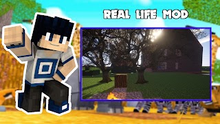 Real Life Mod for Minecraft PE تصوير الشاشة 1