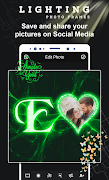 Lighting Text Photo Frames Screenshot 3