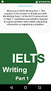 IELTS Writing - Part 1 постер