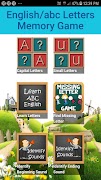 ABC Memory Game screenshot 1