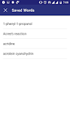 Offline Chemistry Dictionary imagem de tela 2