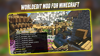 WorldEdit Mod for Minecraft ポスター