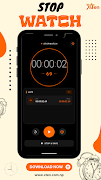 Stopwatch & Lap Timer Pro screenshot 2