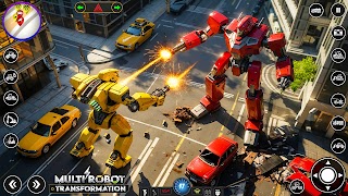 Robot Transform Car Games 3D capture d'écran 4