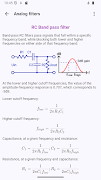 Electronic circuits calculator स्क्रीनशॉट 1