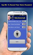 Voice-Bildschirmsperre Screenshot 1