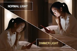 پوستر Dim Screen Light - Adjust brig
