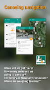 Canoeing navigation poster