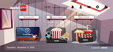 برنامه‌نما Rapid OTT IPTV عکس از صفحه