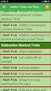 Maths Tricks And Shortcuts 截图 1