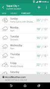 HTC Weather স্ক্রিনশট 2