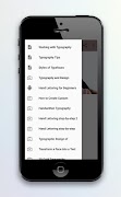 Typography Tutorials ảnh chụp màn hình 1