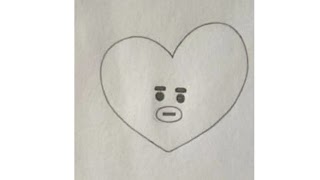 كيفية رسم BT21 تصوير الشاشة 1